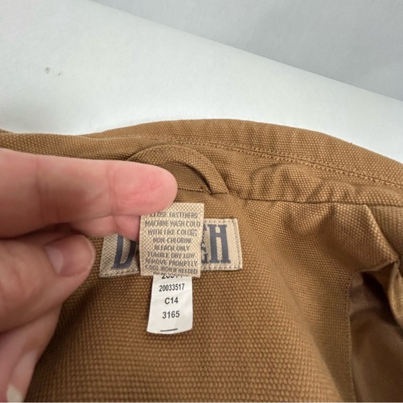 Duluth Trading Co Fire Hose Brown Presentation Canvas Work Jacket - Picture 7 of 12